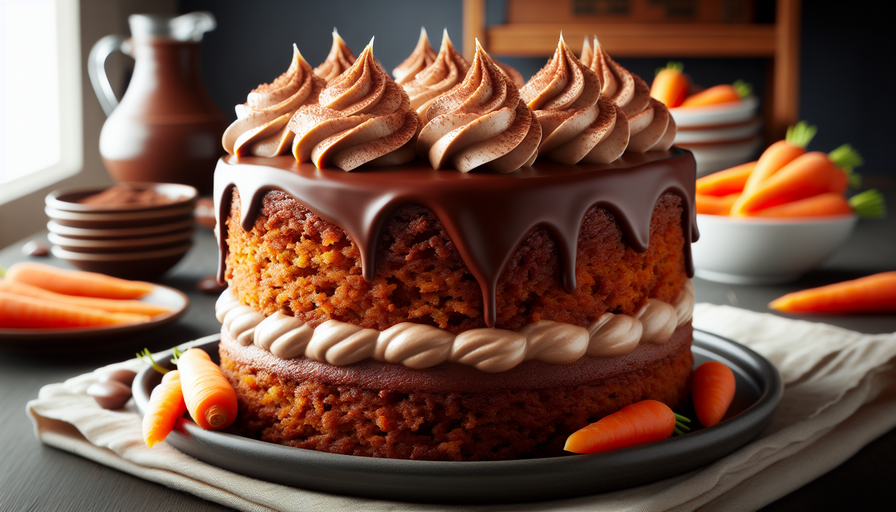 Receita de Bolo de Cenoura Fofinho com Cobertura de Chocolate: O Guia Completo Receita de Bolo de Cenoura Fofinho com Cobertura de Chocolate: O Guia Completo