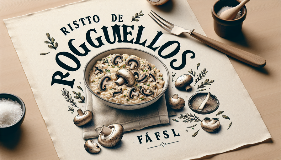 Delícia de Risoto de Cogumelos: Receita Fácil e Saborosa