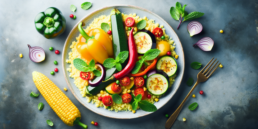 Cuscuz de Milho com Legumes: Uma Receita Nutritiva e Saborosa Cuscuz de Milho com Legumes: Uma Receita Nutritiva e Saborosa