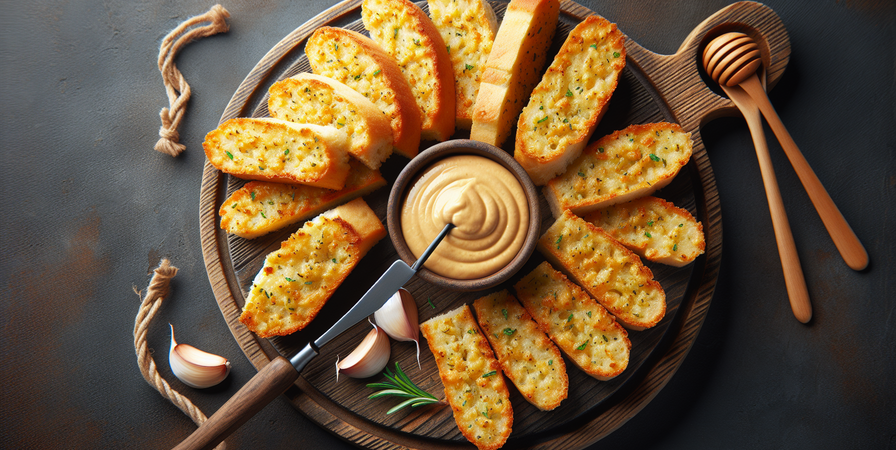 Pão de Alho Vegano: Uma Delícia para Acompanhar Suas Refeições