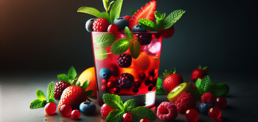 Boulevard de Frutas Vermelhas: Uma Bebida Refrescante e Nutritiva