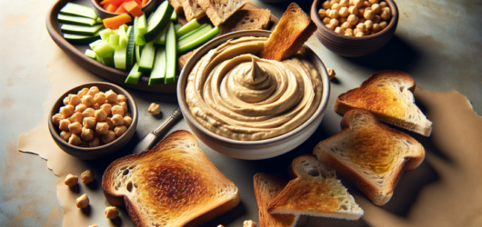 Pasta de Grão de Bico com Tahini: Sabor e Saúde em Cada Colher Pasta de Grão de Bico com Tahini: Sabor e Saúde em Cada Colher