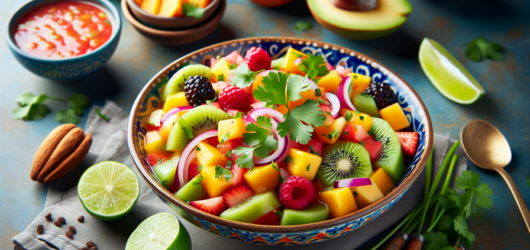 Ceviche Vegano de Frutas: Refrescante e Delicioso