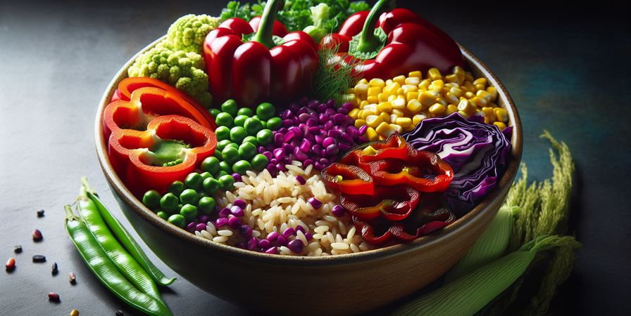 Arroz Integral com Legumes: Simplicidade e Sabor Arroz Integral com Legumes: Simplicidade e Sabor